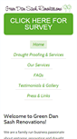 Mobile Screenshot of greendansashrenovations.com